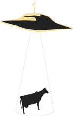 Ufo cow